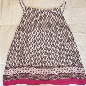 LOFT Floral Sleeveless Blouse Medium